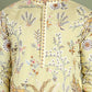 Floral Embroidered Straight Kurtas ( ko 5156Yellow )