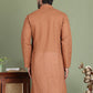 Chikankari Pure Cotton Kurtas ( ko 5158Brown )