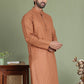 Chikankari Pure Cotton Kurtas ( ko 5158Brown )