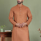 Chikankari Pure Cotton Kurtas ( ko 5158Brown )
