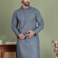 Chikankari Pure Cotton Kurtas ( ko 5158Grey )
