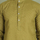 Chikankari Pure Cotton Kurtas ( ko 5158Olive )