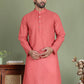 Chikankari Pure Cotton Kurtas ( ko 5158Peach ) [FF] [N-1]