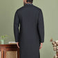 Men's Embroidered and Sequence Work Kurtas ( ko 5160Black )