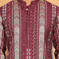 Embroidered and Sequins Kurtas for Men ( KO 5161 Maroon )