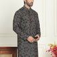 Embroidered and Sequins Viscose Rayon Kurtas For Men ( KO 5173 Yellow )