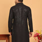 Embroidered & Sequence Kurtas for Men ( KO 5177 Black )