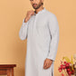 Embroidered & Sequence Kurtas for Men ( KO 5177 Grey )