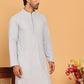 Embroidered & Sequence Kurtas for Men ( KO 5177 Grey )