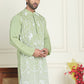 Embroidered Straight Kurtas. ( KO 5179 Pista )