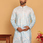 Embroidered, Ombre Design Kurtas ( KO 5186 Sky )