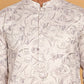 Embroidered & Sequins straight Kurtas ( KO 5188 White )