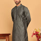 Embroidered & Sequins straight Kurtas ( KO 5189 Grey )