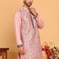 Embroidered & Sequins straight Kurtas ( KO 5189 Magenta )