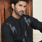 Animal Embroidered Kurtas. ( KO 5196 Blue )