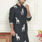 Animal Embroidered Kurtas. ( KO 5196 White )