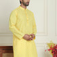 Men's Geometric Printed Kurtas. ( KO 5198 Lemon )
