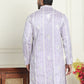 Embroidery and mirror work straight Kurtas. ( KO 5199 lavender )