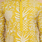 Embroidered Silk Blend Kurtas ( KO 5201 Yellow )