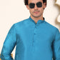 Premium Peacock Silk Kurtas ( KO 5209 Peacock ) [FF] [(636) BASEMENT]