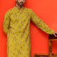 Printed Silk Blend Straight Kurtas ( KO 5218 Mustard )