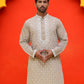 Embroidered Kurtas For Men ( KO 5220 Grey )