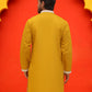 Embroidered Kurtas For Men ( KO 5220 Mustard )