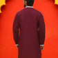 Embroidered Kurtas For Men ( KO 5220 Purple )