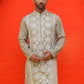 Embroidered Kurtas For Men ( KO 5223 Grey )