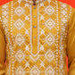 Embroidered Kurtas For Men ( KO 5223 Mustard )