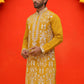 Embroidered & Sequins Kurtas For Men ( KO 5226 Mustard )