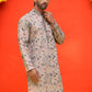 Embroidered Kurtas For Men ( KO 5227 Cream )