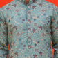Embroidered Kurtas For Men ( KO 5227 Sky )