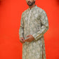 Men's Embroidered Kurtas ( KO 5229 Pista )