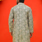 Men's Embroidered Kurtas ( KO 5229 Pista )