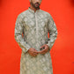 Men's Embroidered Kurtas ( KO 5229 Pista )