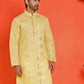 Embroidered & Sequins Kurtas ( KO 5233 Yellow )