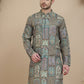 Embroidered Kurtas for Men ( KO 5254 Blue )