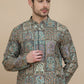 Embroidered Kurtas for Men ( KO 5254 Blue )