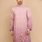 Ombre & Embroidered Kurtas ( KO 5257 Pink )