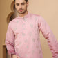 Ombre & Embroidered Kurtas ( KO 5257 Pink )