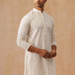 Men’s Ethnic Cotton Embroidered Kurta ( KO 5260 Cream )