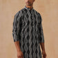 Silk Blend Kurtas with Mirror Work Embroidery ( KO 5265 Black )