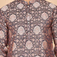 Peach Jacquard Silk Kurtas for Men ( KO 5268 Peach ) [FF] [I-1-4]
