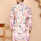Multicolor Printed Kurtas with Artistic Design ( KO 5272 Peach ) [FF] [C-12]