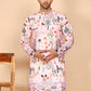 Multicolor Printed Kurtas with Artistic Design ( KO 5272 Peach ) [FF] [C-12]