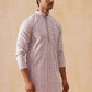 Pink Kurta with White Thread Embroidery ( KO 5280 Magenta )