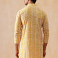 Sunshine Mustard Kurta with White Thread Embroidery ( KO 5280 Mustard ) [FF] [O-11-12]