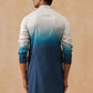 Men’s Ombre Kurtas ( KO 5284 Blue )