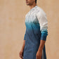 Men’s Ombre Kurtas ( KO 5284 Blue )